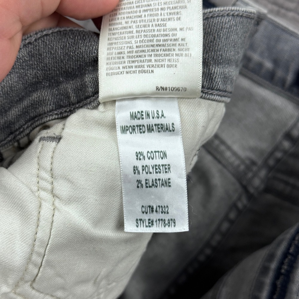 Citizens of Humanity Harlow Ankle High Rise Slim Jeans Grey Women 29 Denim - Picture 10 of 15